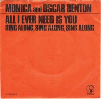 Monica and Oscar Benton - All I ever need is you