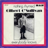 Gilbert O' Sullivan - Nothing rhymed