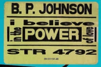 B.P. Johnson - I believe in the power of love