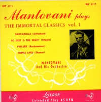 Mantovani And His Orchestra – Mantovani Plays The Immortal Classics