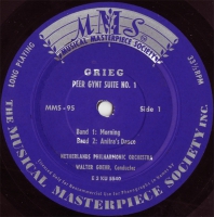 Grieg, Netherlands Philharmonic Orchestra, Walter Goehr – Peer Gynt Suite No. 1 Op. 46