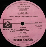 Robert Gordon - Endless sleep